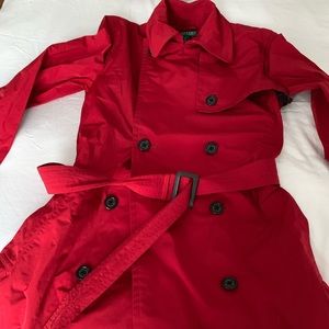 Ralph Lauren RED raincoat